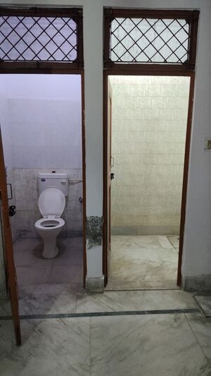 Bathroom in 2 BHK Builder Floor at Karpuri Puram, Govindpuram – for Rent