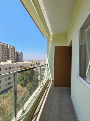 Balcony in 2 BHK Apartment at Hsr Layout Sector 2 – for Rent