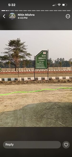  Plot – Exterior View View at Krishna Iscon Valley, Gosainganj - for Sale