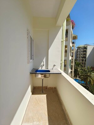 Balcony in 2 BHK Apartment at Hsr Layout Sector 2 – for Rent