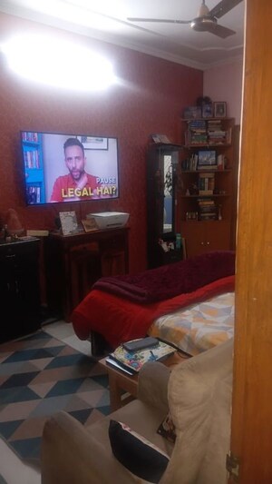 Living Room in 3 BHK Builder Floor at Kailash Colony – for Sale