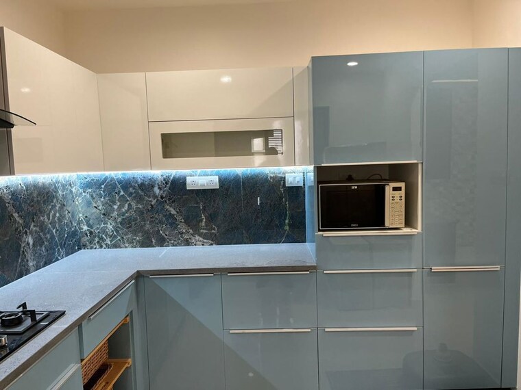 Kitchen, pride-world-city-brooklyn 3 Bedroom 974 Sq.Ft. Apartment In Charholi Budruk Pune 9971386