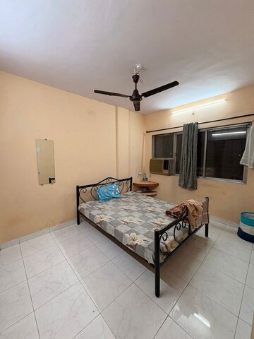 Bedroom in 1 BHK Apartment at Jeevan Vihar CHS, Bhandup East – for Rent