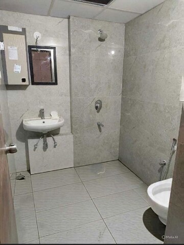 Bathroom in 2.5 BHK Apartment at Gem Nakshatra, Kokapet – for Rent