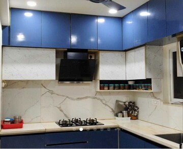 Kitchen in 3 BHK Apartment at Rajapushpa Regalia, Kokapet – for Rent