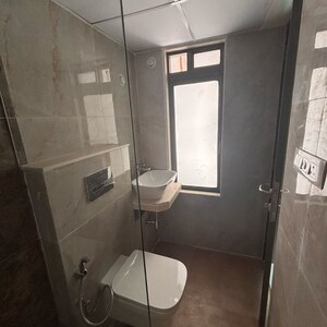 Bathroom in 2 BHK Apartment at Malad East – for Rent