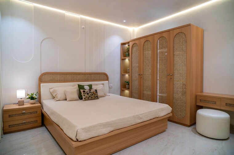 Bedroom, kalpana-eco-world 3 Bedroom 1000 Sq.Ft. Villa In Mohanlalganj Lucknow 9971433
