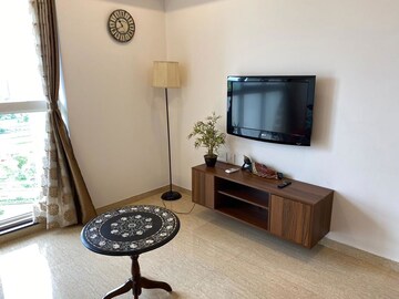 Living Room in 1 BHK Apartment at Lodha Belmondo St Andrews B C D Villa 1 to 28, Gahunje – for Rent