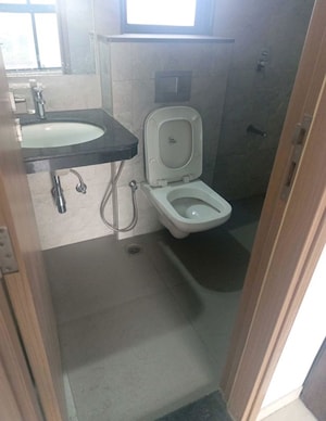 Bathroom in 2 BHK Apartment at Godrej Urban Park, Chandivali – for Rent