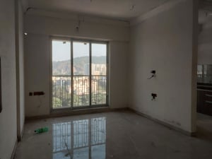 Living Room in 2 BHK Apartment at Crescent Silverwoods, Powai – for Rent