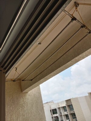 Balcony in 2 BHK Apartment at Sheth Vasant Blossom, Marol – for Rent