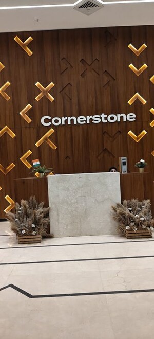 Staircase in 2 BHK Apartment at Chandak Cornerstone, Worli – for Rent