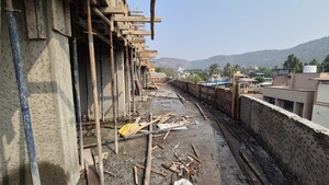 Balcony in 2 BHK Apartment at Swastik Emerald Horizons, Cbd Belapur Sector 8a – for Sale