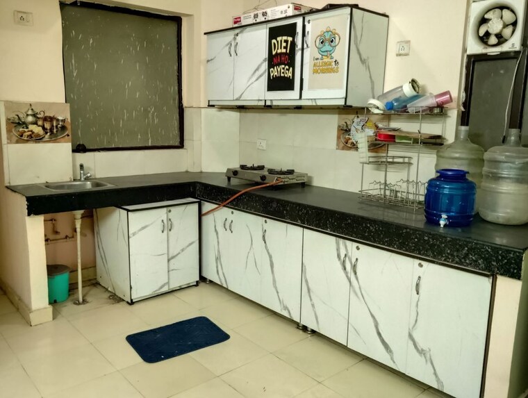 Kitchen, op-floridaa 2 Bedroom 473 Sq.Ft. Apartment In Sector 82 Faridabad 9971491