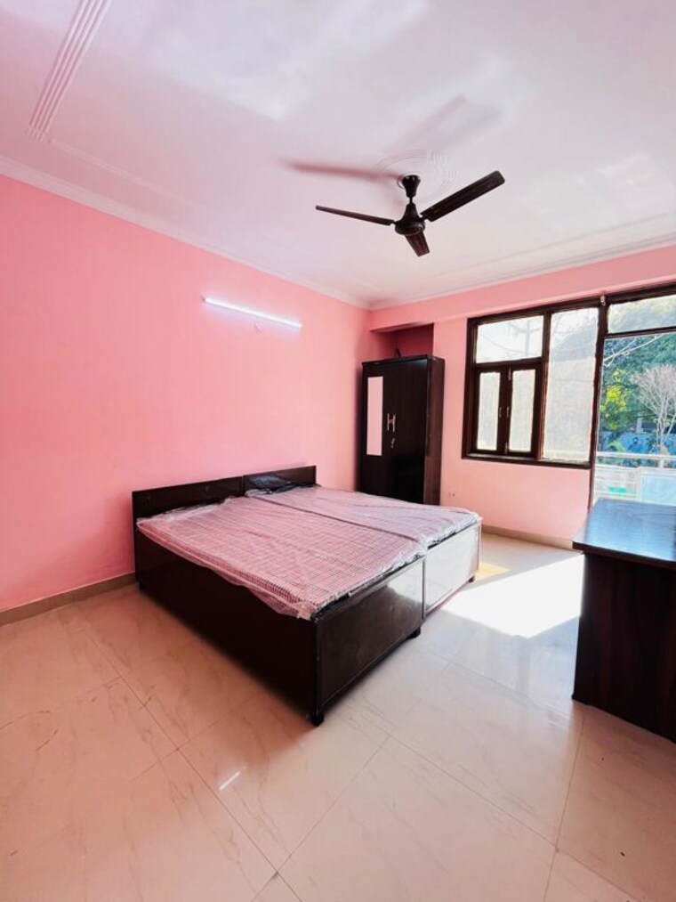 Bedroom, saket 3 Bedroom 1450 Sq.Ft. Builder Floor In Saket Delhi 9971504