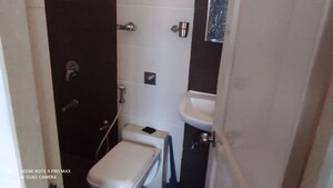 Bathroom in 1 BHK Apartment at Vijay Galaxy, Waghbil – for Rent
