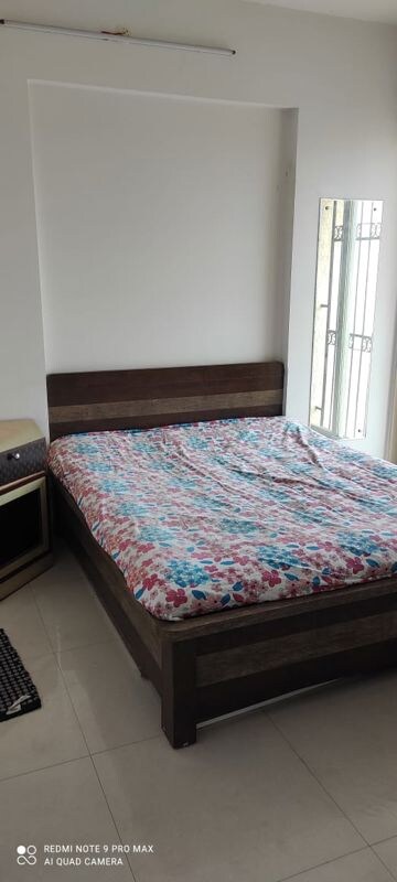 Bedroom in 1 BHK Apartment at Vijay Galaxy, Waghbil – for Rent