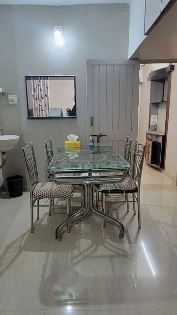 Dining area in 2 BHK Apartment at New Vadaj – for Rent