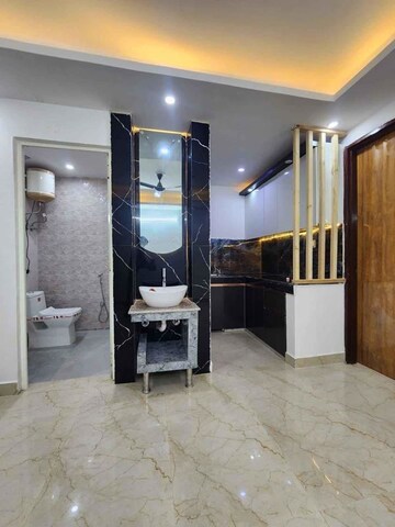 Living Room in 1 BHK Builder Floor at Saket – for Rent