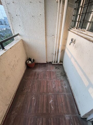 Balcony in 2 BHK Apartment at Jalan Aura County Pune, Wagholi – for Rent