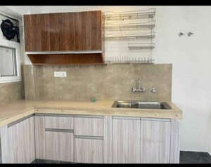 Kitchen in 1 BHK Builder Floor at Saket – for Rent