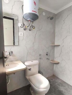 Bathroom in 1 BHK Builder Floor at Saket – for Rent