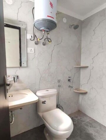 Bathroom in 1 BHK Builder Floor at Saket – for Rent