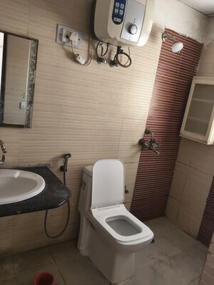 Bathroom in 2 BHK Apartment at Gardenia Grace, Sector 61 – for Rent