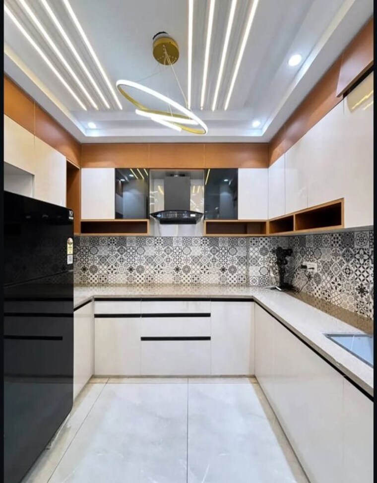 Kitchen, uttam nagar 4 Bedroom 1355 Sq.Ft. Builder Floor In Uttam Nagar Delhi 9971616