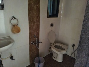 Bathroom in 3 BHK Apartment at Kopar Khairane – for Sale