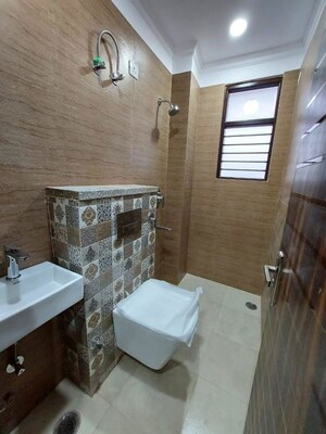 Bathroom in 3.5 BHK Builder Floor at Ansal API Esencia, Sector 67 – for Rent