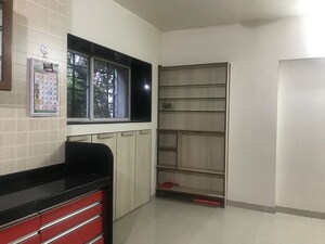 Kitchen in 2 BHK Apartment at Runwal Sanjog, Aundh – for Rent
