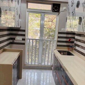 Balcony in 3 BHK Apartment at Mulund West – for Rent
