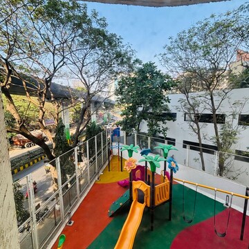 Balcony in 3 BHK Apartment at Mulund West – for Rent