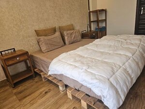 Bedroom in 4 BHK Builder Floor at Ansal API Versalia, Sector 67a – for Rent