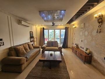 Living Room in 4 BHK Builder Floor at Ansal API Versalia, Sector 67a – for Rent