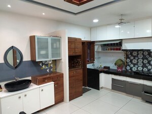 Kitchen in 3 BHK Apartment at Sambhav Stavan Avisha, Jodhpur – for Rent