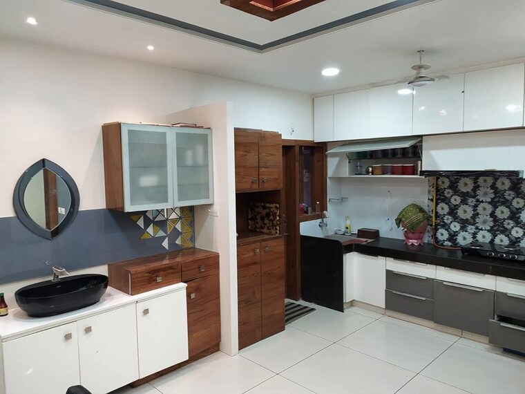 Kitchen, sambhav-stavan-avisha 3 Bedroom 2000 Sq.Ft. Apartment In Jodhpur Ahmedabad 9971707