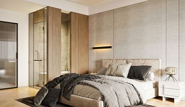 Bedroom in 3 BHK Builder Floor at Saraswati Vihar – for Sale