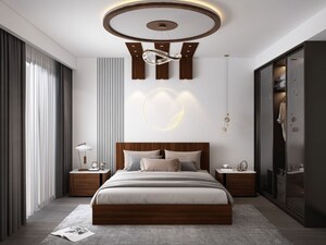 Bedroom in 4 BHK Builder Floor at Saraswati Vihar – for Sale