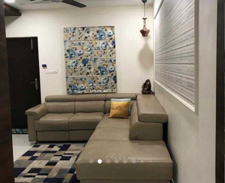 Living Room, my-home-vihanga 3 Bedroom 1690 Sq.Ft. Apartment In Gachibowli Hyderabad 9971774