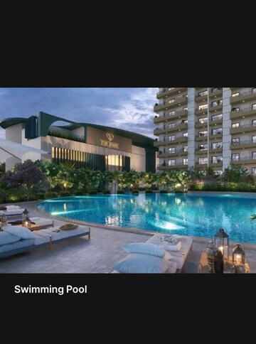 Swimming Pool in 3 BHK Apartment at Uchdpl Eden, Wave City – for Sale