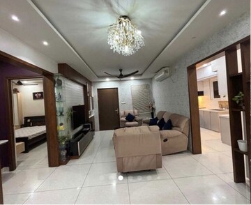 Living Room in 3 BHK Apartment at Aparna Serene Park, Kondapur – for Rent