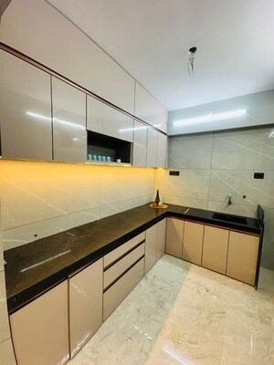 Kitchen in 3 BHK Apartment at Cosmos Horizon, Thane West – for Rent