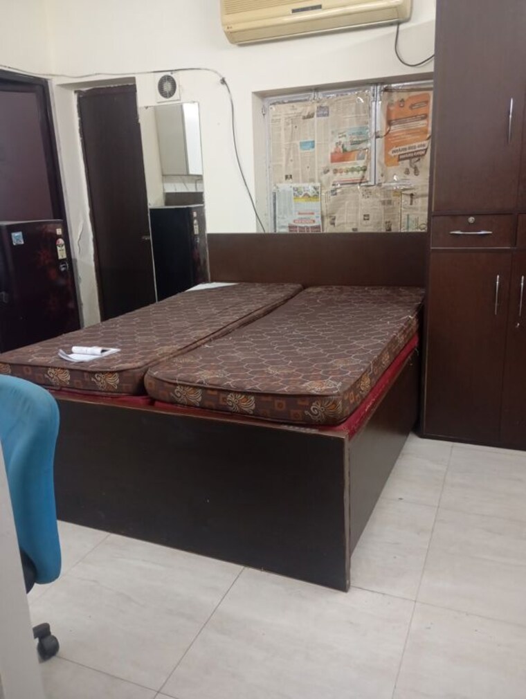 Bedroom, east of kailash 1 RK 370 Sq.Ft. Builder Floor In East Of Kailash Delhi 9971796