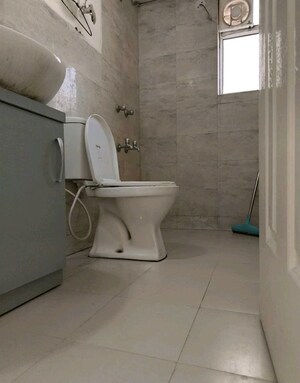 Bathroom in 3 BHK Apartment at Wave Dream Homes, Wave City – for Rent