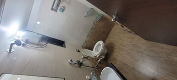 Bathroom in 1 BHK Apartment at Sethia Sea View, Goregaon West – for Rent