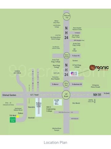 Master Plan in 3.5 BHK Apartment at Rise Organic Homes, Mahurali – for Rent