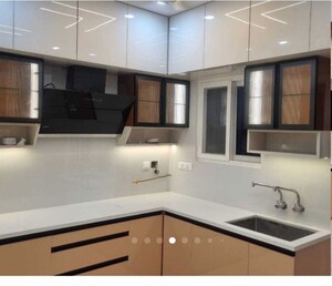 Kitchen in 3 BHK Apartment at Rajapushpa Provincia, Narsingi – for Rent