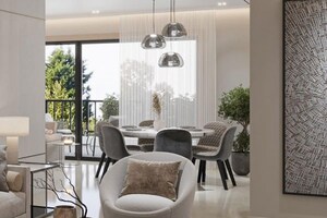 Living Room in 3 BHK Apartment at Sobha Altus, Sector 106 – for Sale